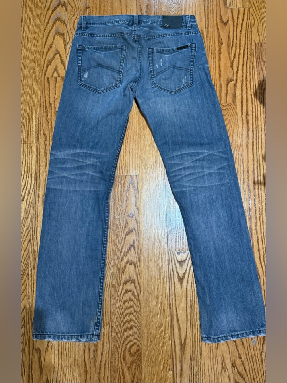 A/X Armani Exchange Men's Slim Straight Blue Jeans